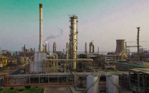 petroleum treatment plant